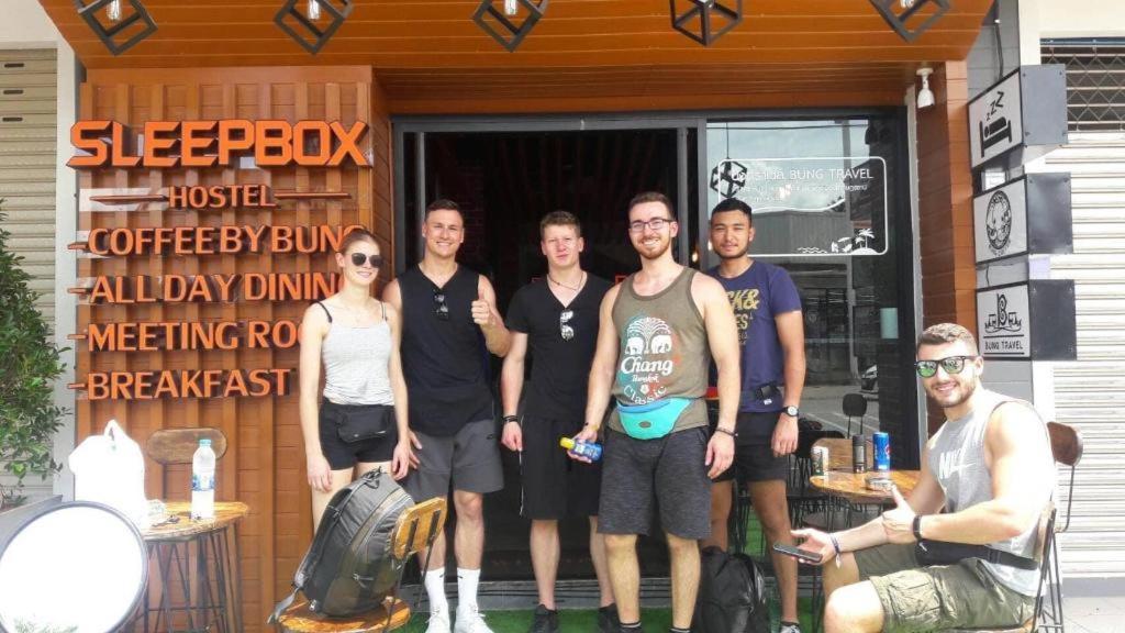 Sleepbox Hostel Suratthani Surat Thani Exterior foto